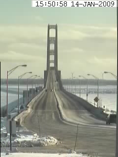 St. Ignace Mackinac Bridge Cam