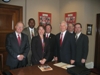 
March 5 – Senator Lincoln meets with the Bradley County Industrial Development Corporation during their visit to Washington.
 
