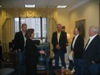 
April 3, 2008 – Lincoln visits with Arkansas cattlemen in her Washington office.
 