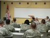 
Warren – Lincoln visits with National Guard members.
 