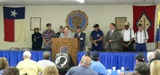 
Texarkana – Lincoln visits with veterans at the American Legion
 