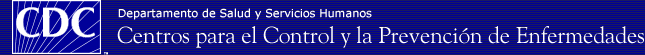 Departamento de Salud y Recursos Humanos - Centros para el Control y la Prevención de Enfermedades