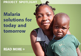 Project spotlight: Malaria solutions for today and tomorrow