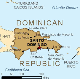 Map - Dominican Republic