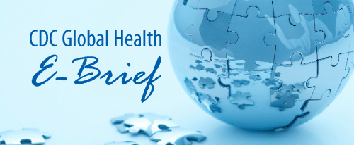 CDC Global Health E-Brief Logo