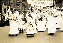 Suffrage parade, New York City, May 6, 1912