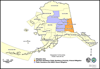 Map of Declared Counties for Disaster 1440