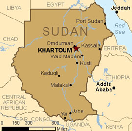 Map - Sudan