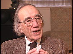 Isaac Nehama<br>
Describes his mother's traditional cooking<br>
[2003 interview]<br><br>

Born April 29, 1927, Athens, Greece<br>
A 2003 USHMM oral history interview with Dr. Isaac Nehama, a survivor from Athens, provides a delightful glimpse into the prewar household of a Sephardi Jewish family. His description of his mother's preparation for the Jewish holidays evokes the tastes and smells of her kitchen, as well as the warmth of their home. Isaac's parents both came from Bitola (Monastir), Macedonia, and brought their local (Monastirli) traditions with them to Athens. They also kept their strong ties to the Judeo-Spanish language of Ladino, which they passed along to their children while making every effort to educate them in French and Greek as well.