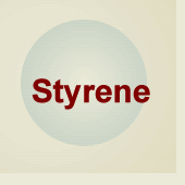 Styrene Topic Page image - the word Styrene