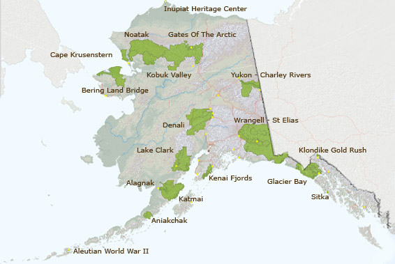 Map of Alaska