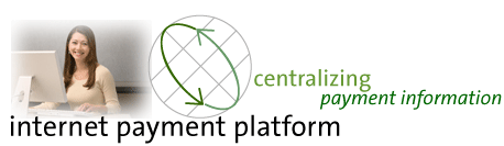 Internet Payment Platform: Centralizing Payment Information, image of a woman with the IPP logo
