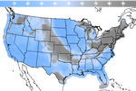 National Sky Cover Forecast Image