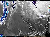 Western U.S. Satellite 
		  Image
