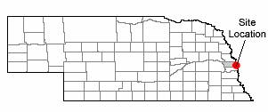 Map of Douglas County, Omaha, Nebraska