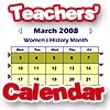 icon: Teachers' calendar