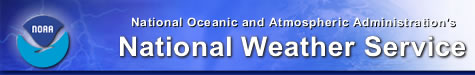 NOAA's National Weather Service banner