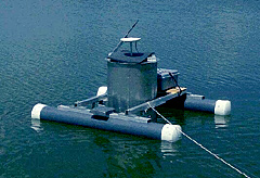 gps receiver on flotation device