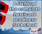 Download the Complete Hurricane Readiness Fact Sheet