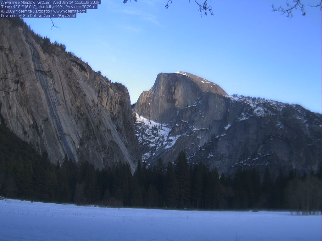 View from Ahwahnee Meadow