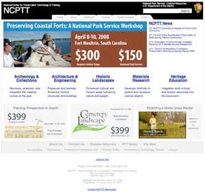 NCPTT Website