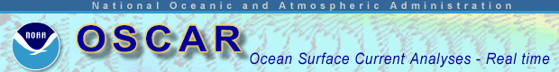 OSCAR - Ocean Surface Current Analyses - Realtime