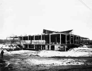 Photo of NLM Construction c. 1955