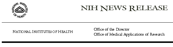 NIH News Release