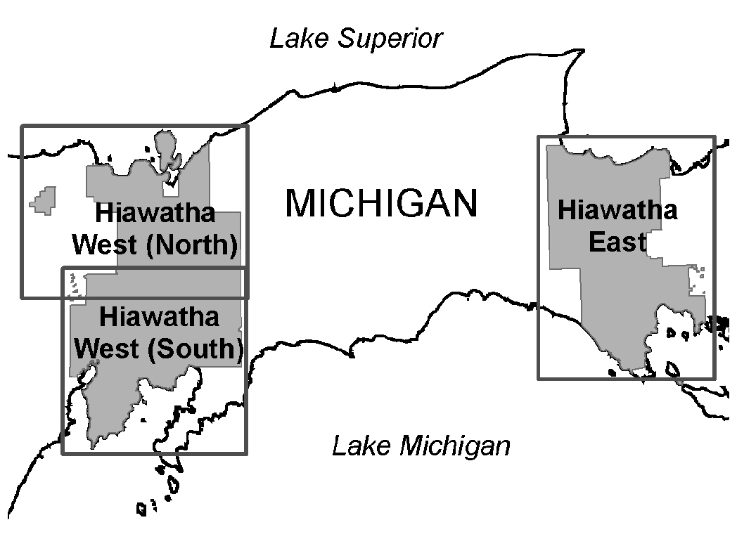 MVUM Locator Map