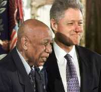 President Clinton and Tuskegee Study participant Herman Shaw
