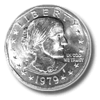 1979 Susan B. Anthony Dollar