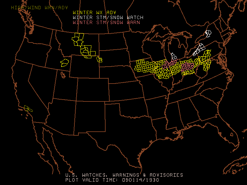 Current SPC WWA Display