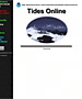 Tides Online page