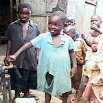 Children in Kampala’s Katanga slum