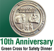 2009 Green Cross for Safety Medal