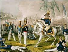 "A little more grape Capt. Bragg." General Taylor at the battle of Buena Vista, Feb. 23, 1847. 