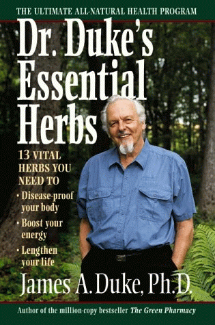 cover of book, "Dr. Duke's Essential Herbs "