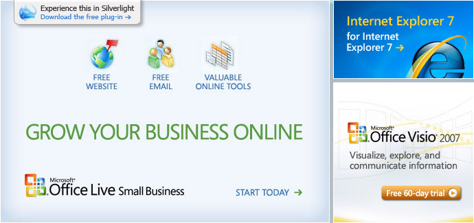Office Live Small Business: Get a free Web site