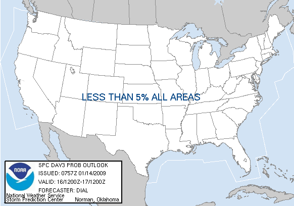 20090114 0830 UTC Day Probabilitic Graphic