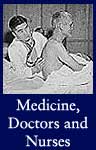Medicine, Doctors, and Nurses: ARC Identifier 536761 [Physician James Goto examines a patient]