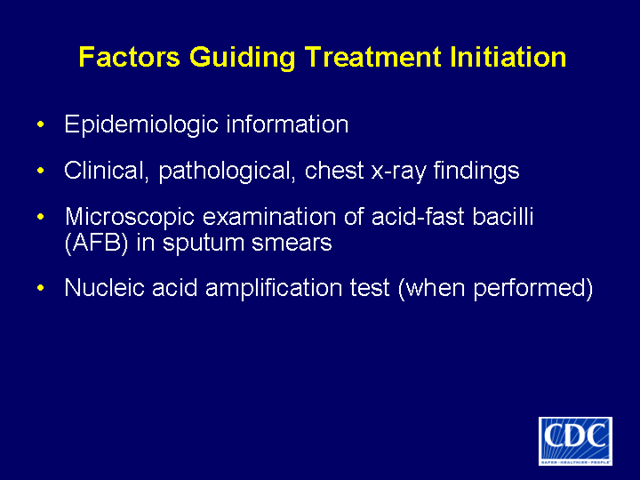 Slide 12: Factors Guiding Treatment Initiation