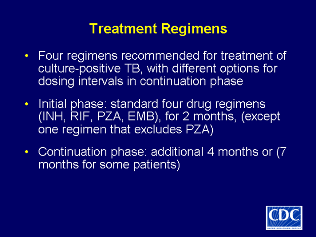 Slide 18: Treatment Regimens