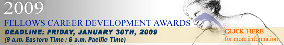 2009 Fellows Career Development Awards