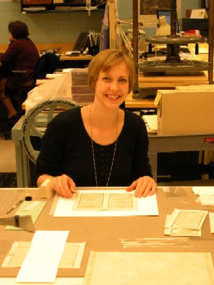 Andrea Knowlton, 2007 Harper-Inglis Conservation Fellow