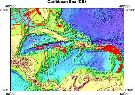 Map of Atlas area: cb, navigation