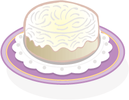 Illustration of cake