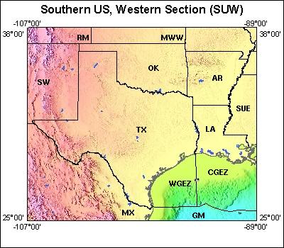 Map of Atlas area: suw