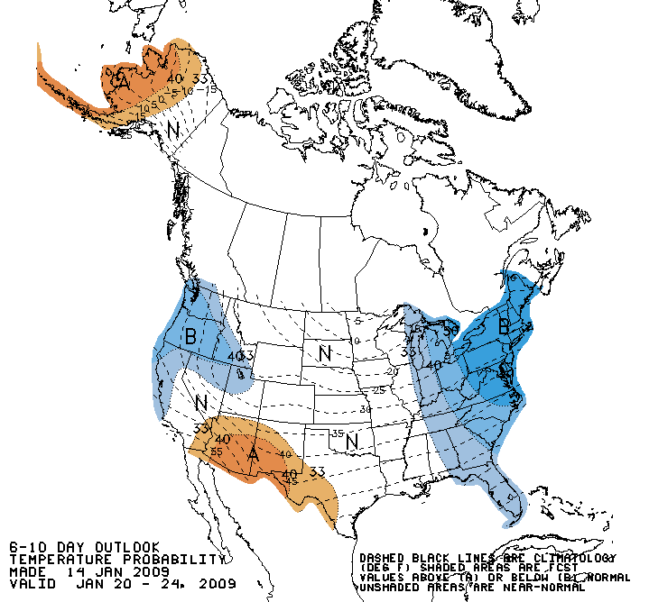 6-10 Day Temperature Outlook
