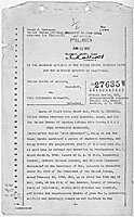 Page from criminal case file from June 12, 1942