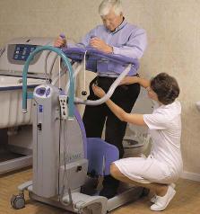 mechanical device used to aide a patient in exercise